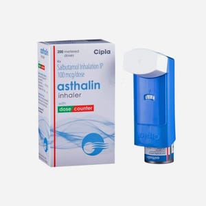 Asthalin Salbutamol Inhaler, Cipla Ltd, 200 Metered Doses