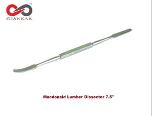 Stainless Steel MacDonald Lumber Dissector 7.5