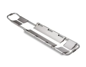 Aluminum Scoop Stretcher, Stainless Steel, Size: 210*44*6cm