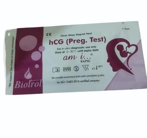 Pregnancy Test Card