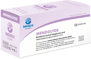 Braided And Coated Polyglycolic Acid (mendglyde)