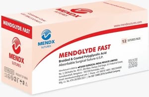 Braided And Coated Polyglycolic Acid Surgical Sutures (Mendglyde Fast)