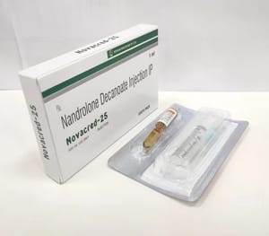 Novacred Nandrolone Decanoate Injection IP, Packaging Type: Box, Packaging Size: 1 ml