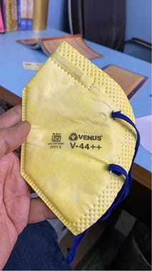 Cotton Anti-Pollution Venus V-44 Safety Mask, FFP1S