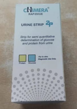 Chimera Rapidvue 10 Para Urine Strips
