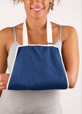 Alpha Blue Arm Sling Pouch, For Personal