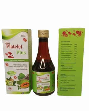 JOVI PLATELET PLUS:- Ayurvedic Platelet Booster Syrup