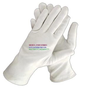 Cotton Hosiery Gloves Single Leyer