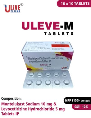 Levocitrizine Montelukast Sodium Tablet