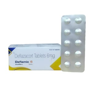 Deflamic 6mg Tab (Deflazacort 6mg Tablet)