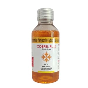 Cospel Plus Dextromethorphan Cough Syrup, 10 mg