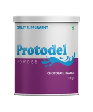 Protein Powder I Whey Protein Powder I Chocolate Flavor I 200 Gms Pack, Tactus Nutrasciences LLP