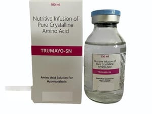 nutritive lnfusion of pire crystalline amino acid