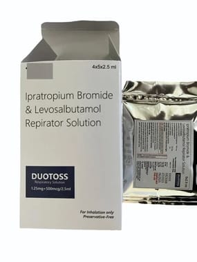 lpratropium bromide & levosalbutamol repirator solution