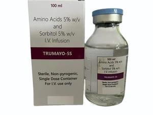 amino acids5% w/v and sorbitol 5%w/v l.v.lnfusion