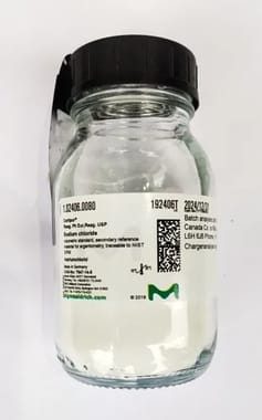 Sodium Chloride Standard MERCK 80 Gm.