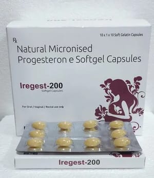 Natural Micronized Progesterone Capsules
