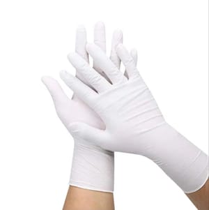 Vcor Latex Gloves, Powdered