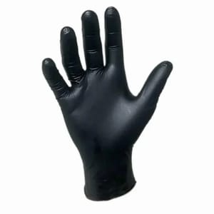 VCOR HEALTHCARE Black Nitrile Powder Free Gloves