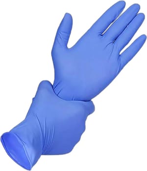 VCOR HEALTHCARE Nitrile Disposable Gloves, Powder Free