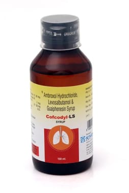 Cofcodyl LS Ambroxol Hcl Guaiphenesin Levosalbutamol, 100 ml