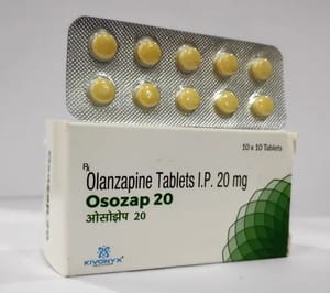 Osozap 15 Brand Olanzapine 15 mg Tablet, Prescription, For Nervous System