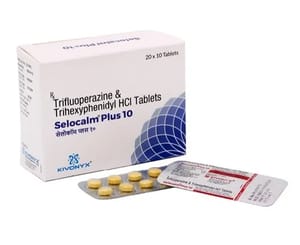 Trifluoperazine And Trihexiphenidyl HCl Tablets, Packaging Type: Strips