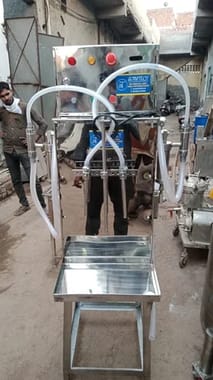 Electric Semi-Automatic Syrup Filling Machine