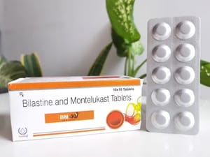 Bilastine 20 mg And Montelukast 10 mg Tablets