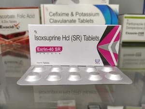 Isoxsuprine Hydrochloride 40 Mg SR Tablet