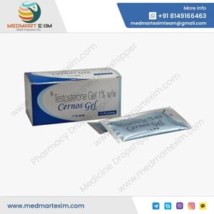 Testosterone Cernos Gel, Sun Pharmaceutical Industries Ltd, 14 Pouches