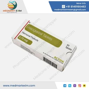 Actiza Desogestrel Tablets, Packaging Type: Box, Dose: 0.75mg