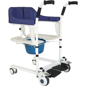 Patient Lift Commode Transfer Wheelchair