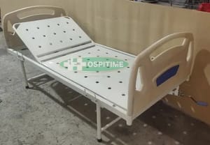 Operating Type / Automation Grade: Manual Mild Steel Hospitime Semi Fowler Hospital Bed With ABS Panel, Epoxy Powder Coated