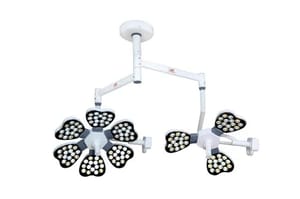 Ceiling Mounted Apple 6 Plus 3 Twin Operation Theatre Lights, For Hospital, LED