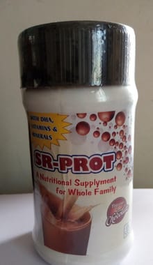 SR PROT Protein Powder With Vitamins, Minerals & DHA, 200 GM