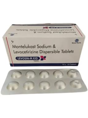Montelukast Sodium And Levocetirizine Dispersible Tablet