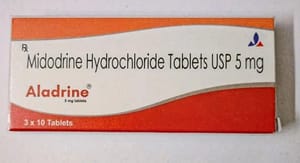 ALADRINE 5MG ( MIDODRINE HYDROCHLORIDE TABLETS USP 5MG)