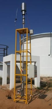 Tectiko Biogas Open Flare System