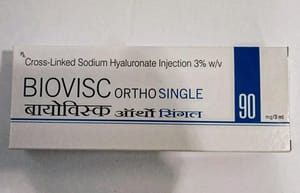BIOVISC ORTHO 90MG ( CROSS-LINKED SODIUM HYALURONATE INJ 3%)