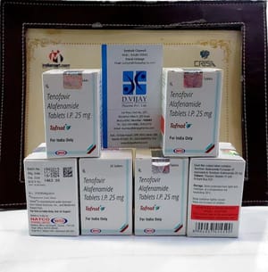 Tafnat 25 Mg Tenofovir Alafenamide Tablet