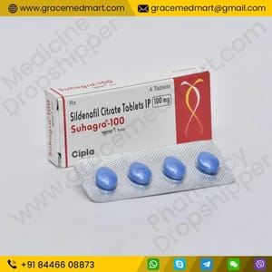 25 mg / 50 mg / 100 mg Sildenafil Suhagra Tablets