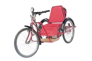 Hand Driven Battery Operated Tricycle