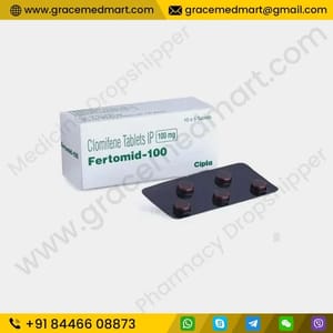 Fertomid Clomiphene Tablets, Packaging Type: Strip