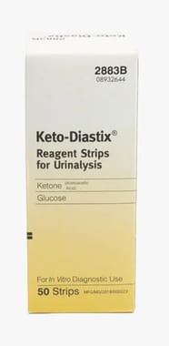 Keto Diastix Reagent Urine Test Strip