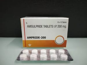 Amisulpride Tablets IP 200 mg, Prescription, Packaging Type: Blister