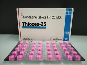 Thiozex Tablets IP 25 mg, Packaging Type: Blister