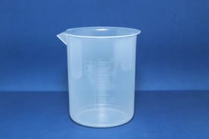Plastic Cylindrical B004 BEAKER 500 ML POLYLAB, For Chemical Laboratory