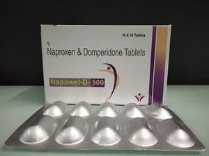 Napowel - D - 500 Napowel - D 500 Naproxen & Domperidone Tablets