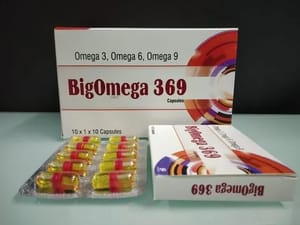 Bigomega Omega 3 Omega 6 Omega 9 Capsules, Prescription, Packaging Type: Box